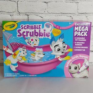 Crayola Toys Crayola Scribblescrubbie Pets Edition Mega Set